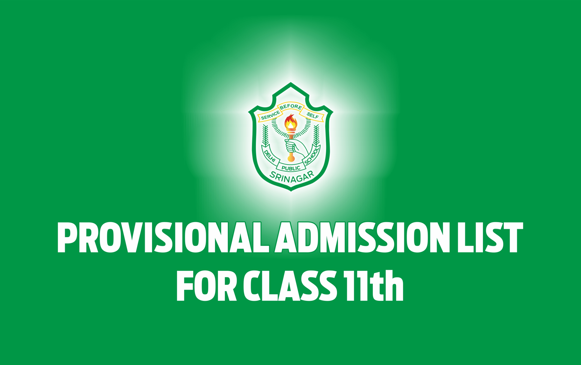 List of provisional admission for Class 11th (Session 2019-20)