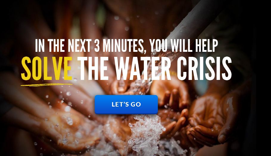 Contribute to Save Water Crisis by giving your Three Minutes