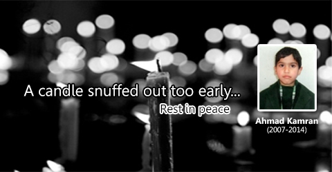 A candle snuffed out too early…