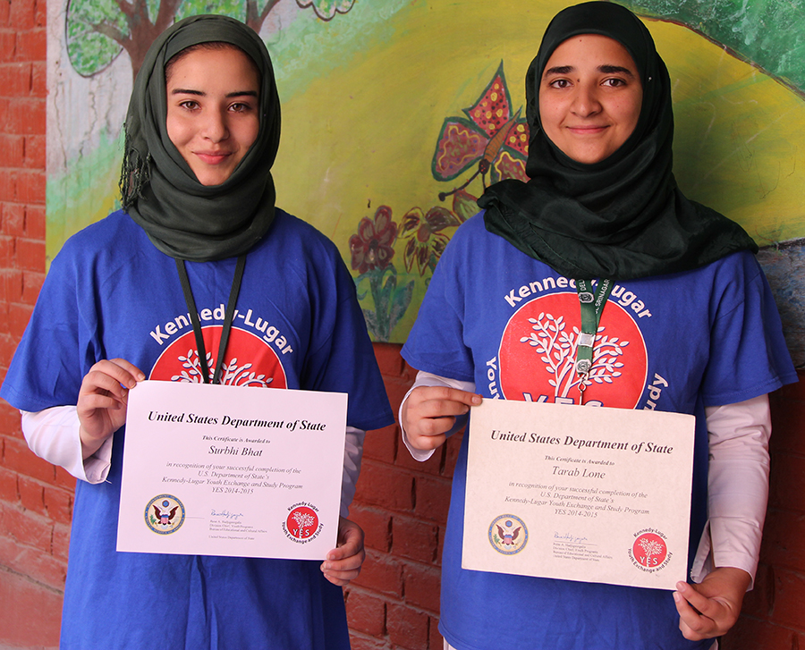 US Student Exchange Programme – Tarab Muzaffar and Surbhi Showkat share their experiences.
