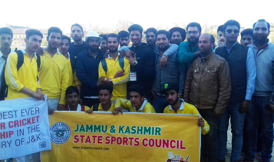 Qualifying teams from four block of district Anantnag