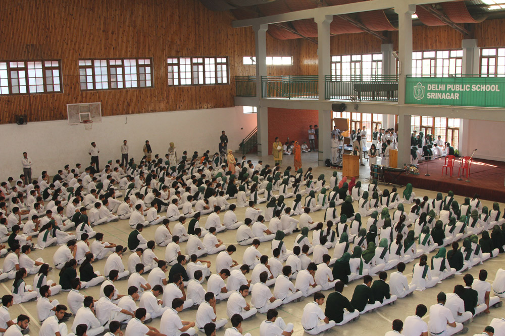 Secondary Wing organizes special assembly