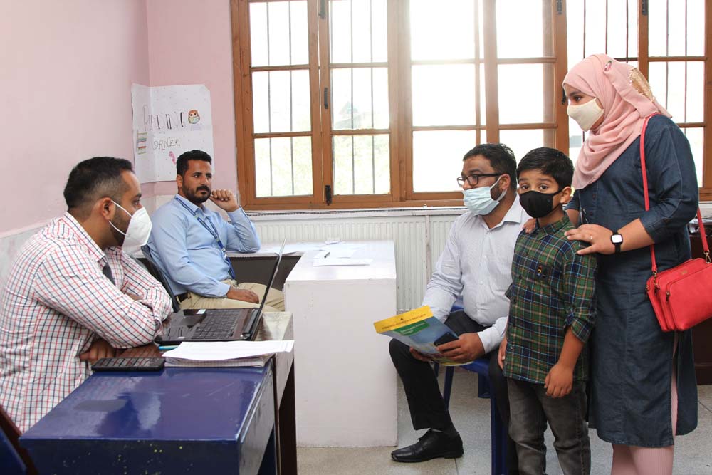 Parent Teacher Meet held for class 7th