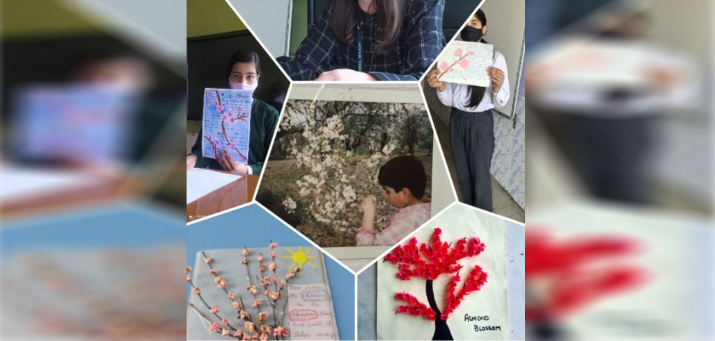 Month long English Activity “Almond Blossom” conducted in school