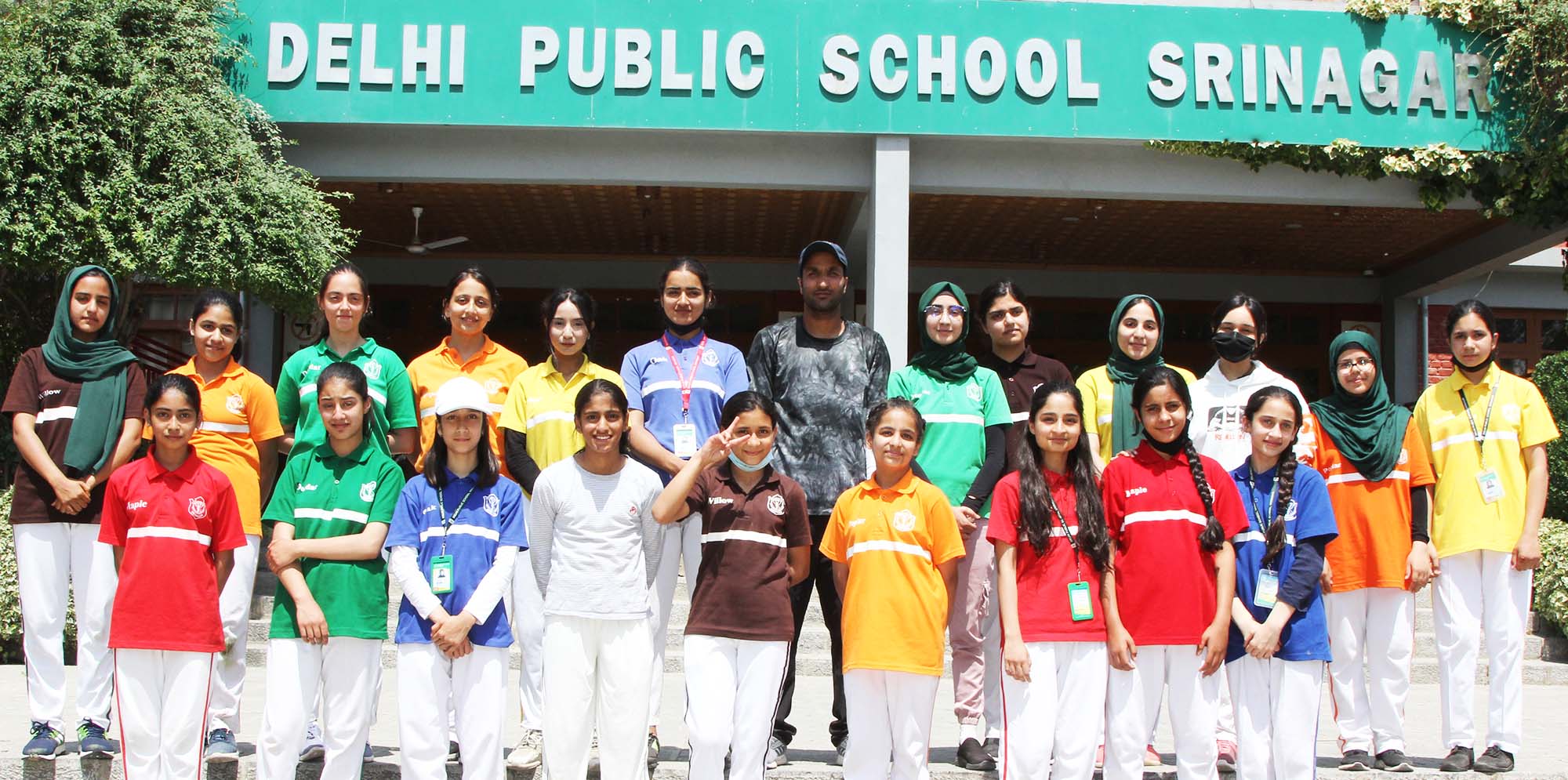 DPS Srinagar bagged a rich haul of 12 medals at the recently held Inter-School Athletics Meet