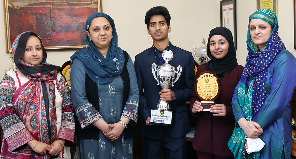 DPS, Srinagar emerges as “Runner UP” in Nano Nagle Interschool Debate Competition