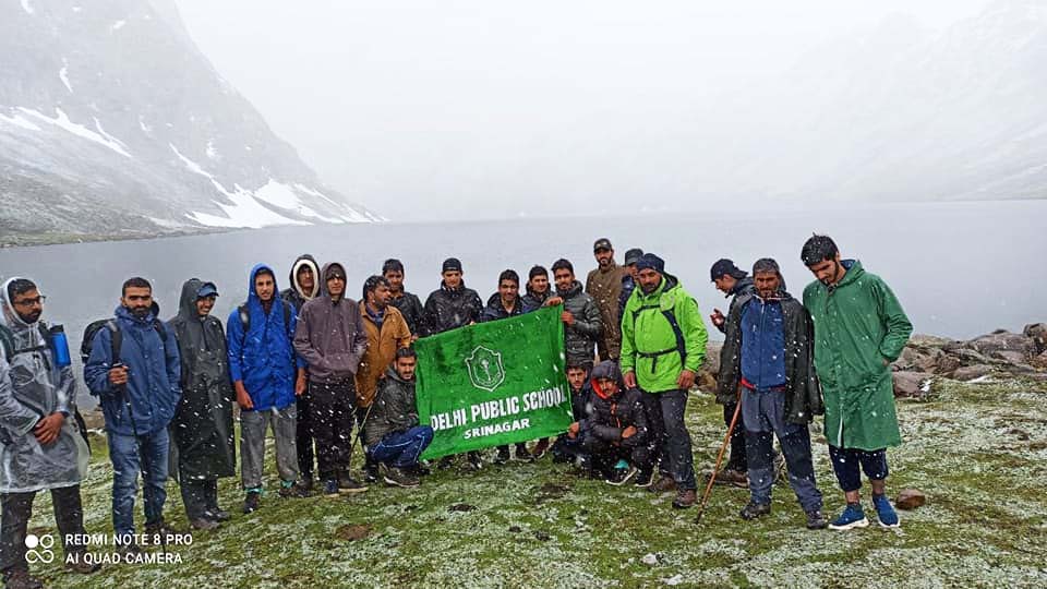DPS Srinagar organises a trekking camp at Tarsar Lake