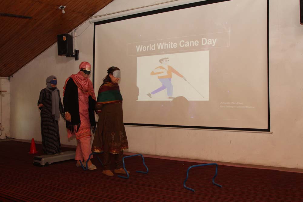 LRC celebrates World White Cane Day