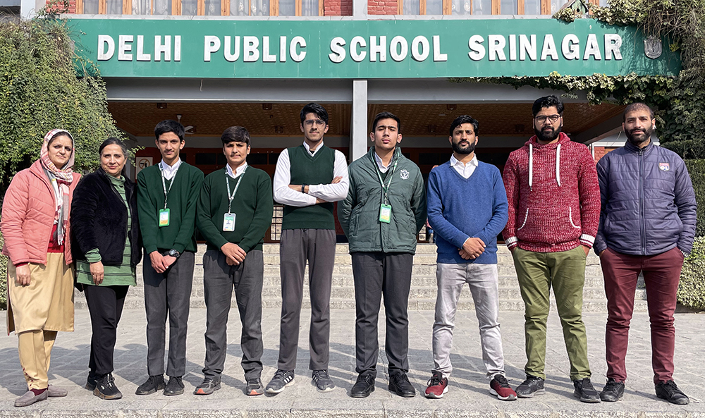 DPS Srinagar shines at the Virtual Inter-DPS Quiz organised by the DPS Society
