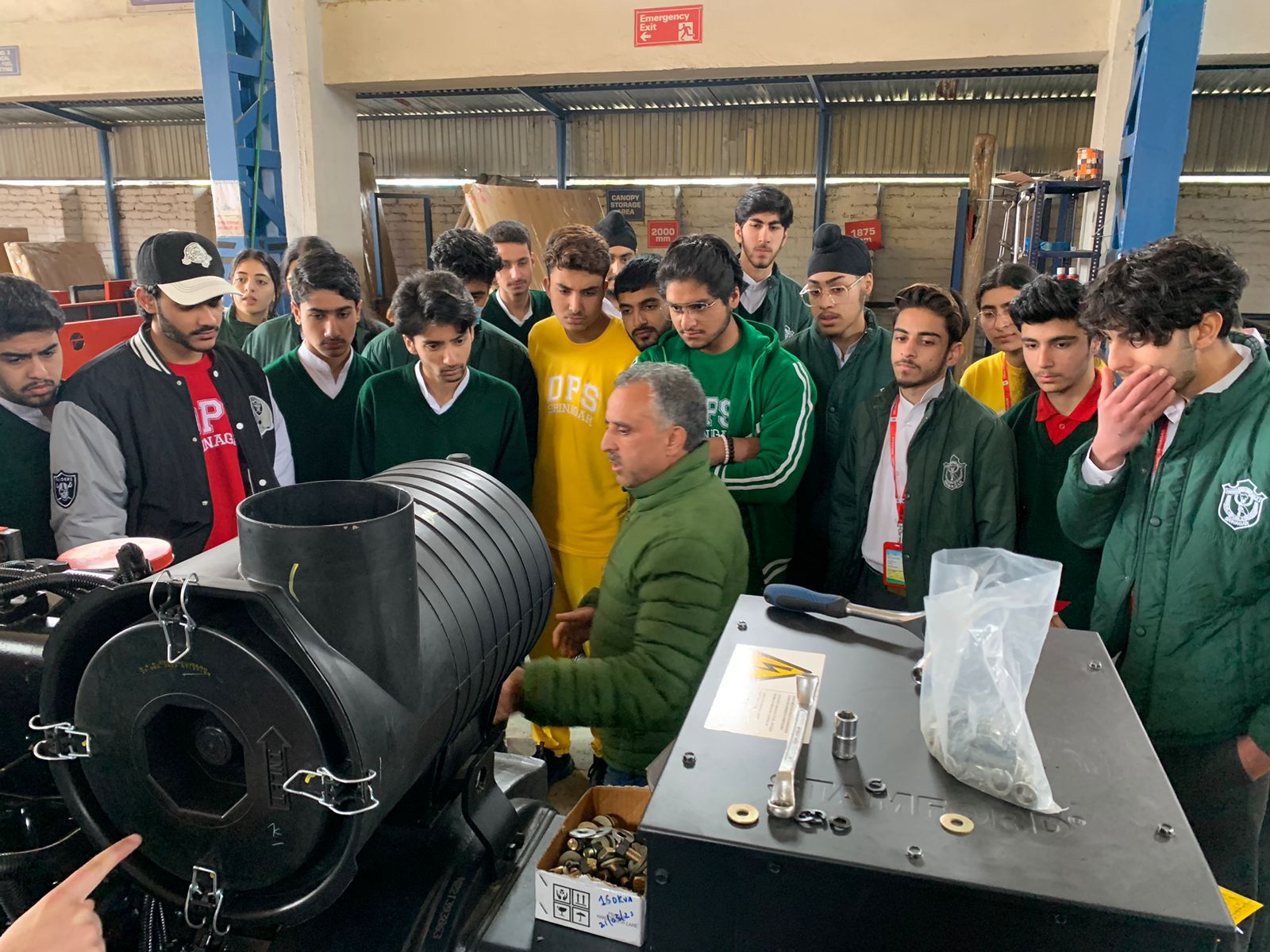 Industrial visit of students to Rahim Group of Companies