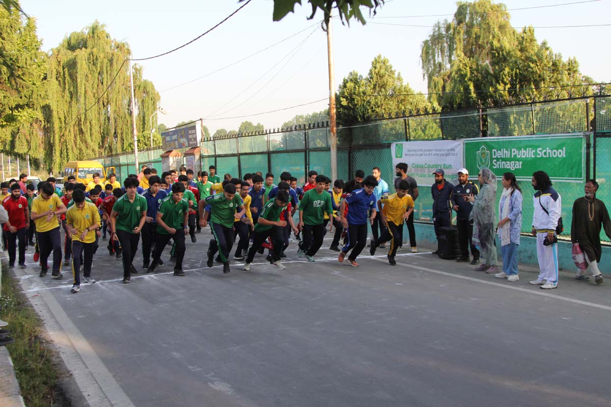 Cross Country Run IX and X - Delhi Public School (DPS) Srinagar