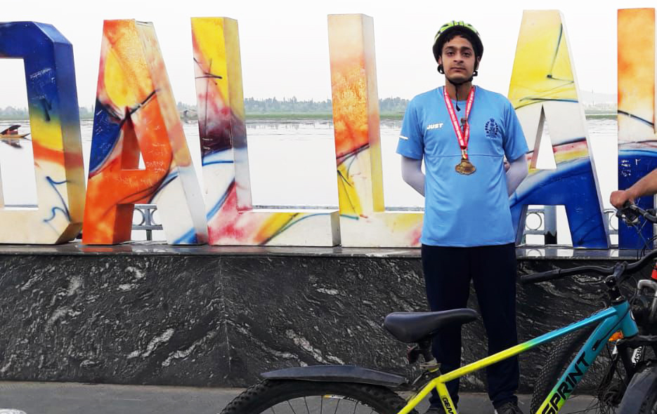 DPS Srinagar Student Excels in ‘Pedal Through Paradise’ Cyclothon 2025