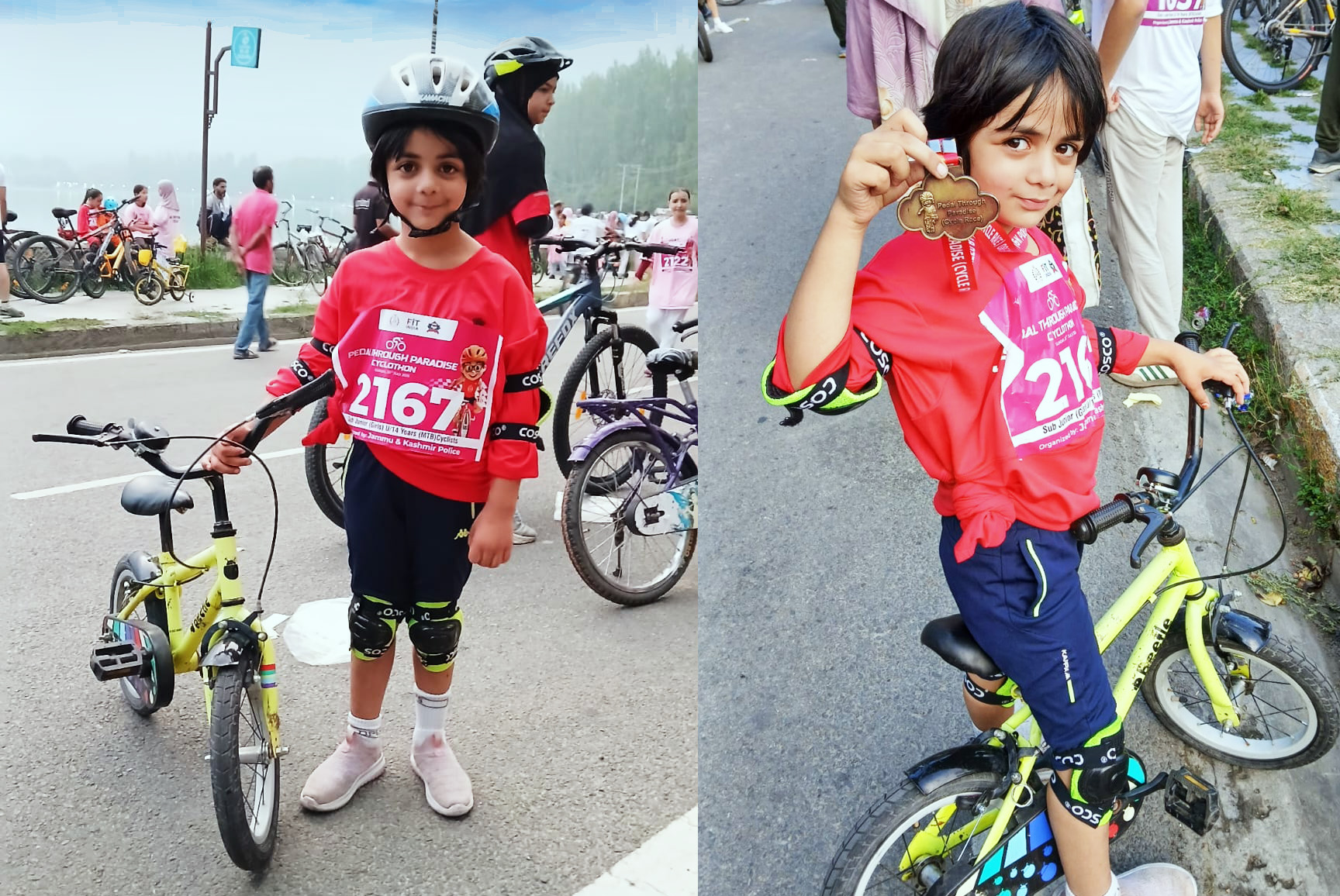 A Feat of Unmatched Endurance: DPS Srinagar’s Youngest Cyclist Shines