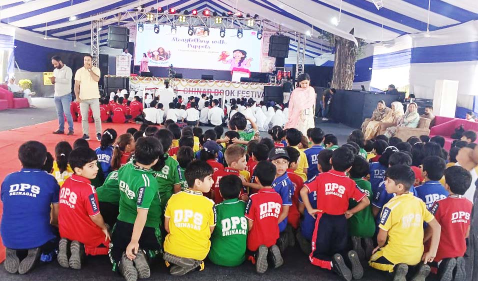 Igniting Imaginations: DPS Srinagar’s Grade 2 Students Shine at Chinar Book Festival