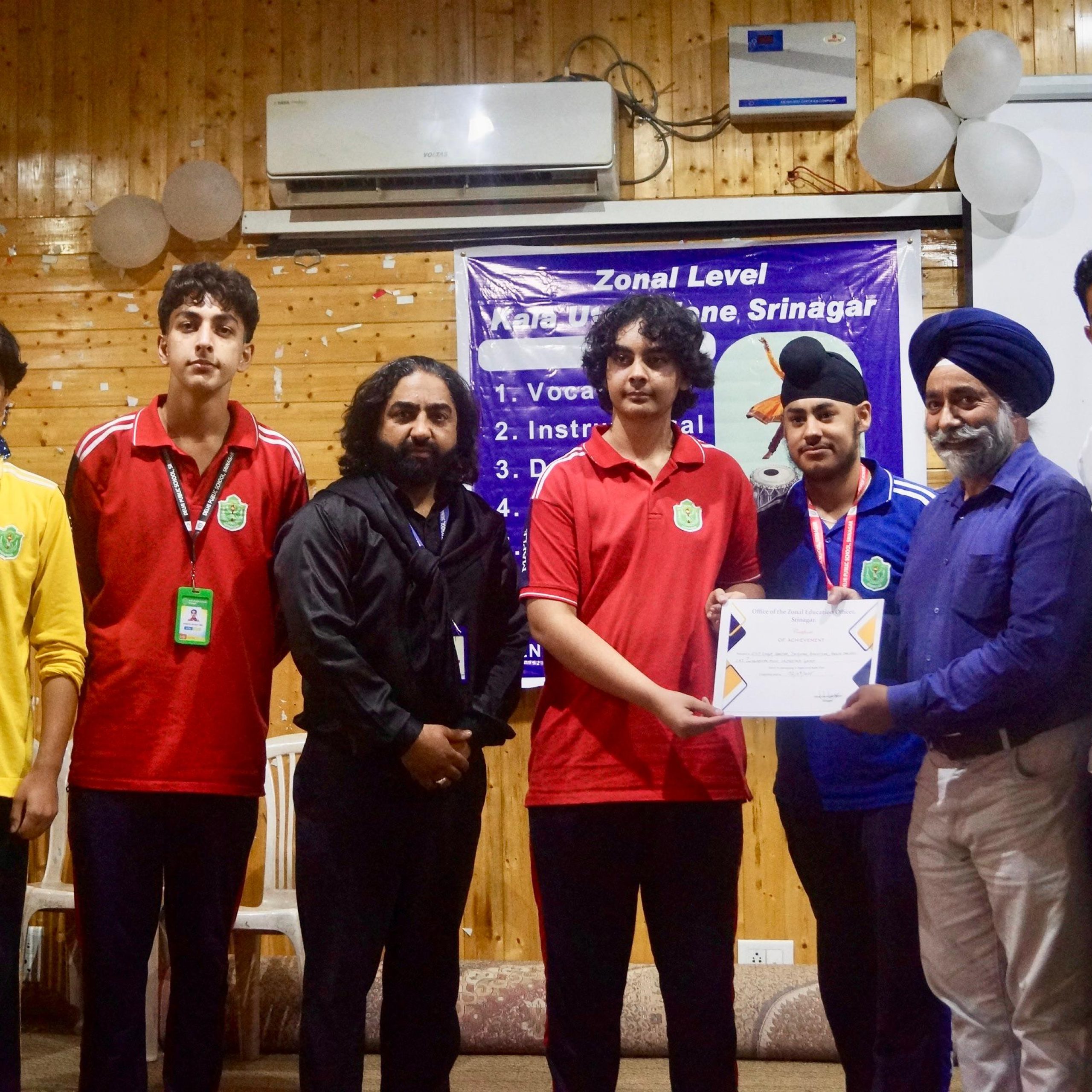 DPS Srinagar Strikes a Winning Chord at Kala Utsav Competition
