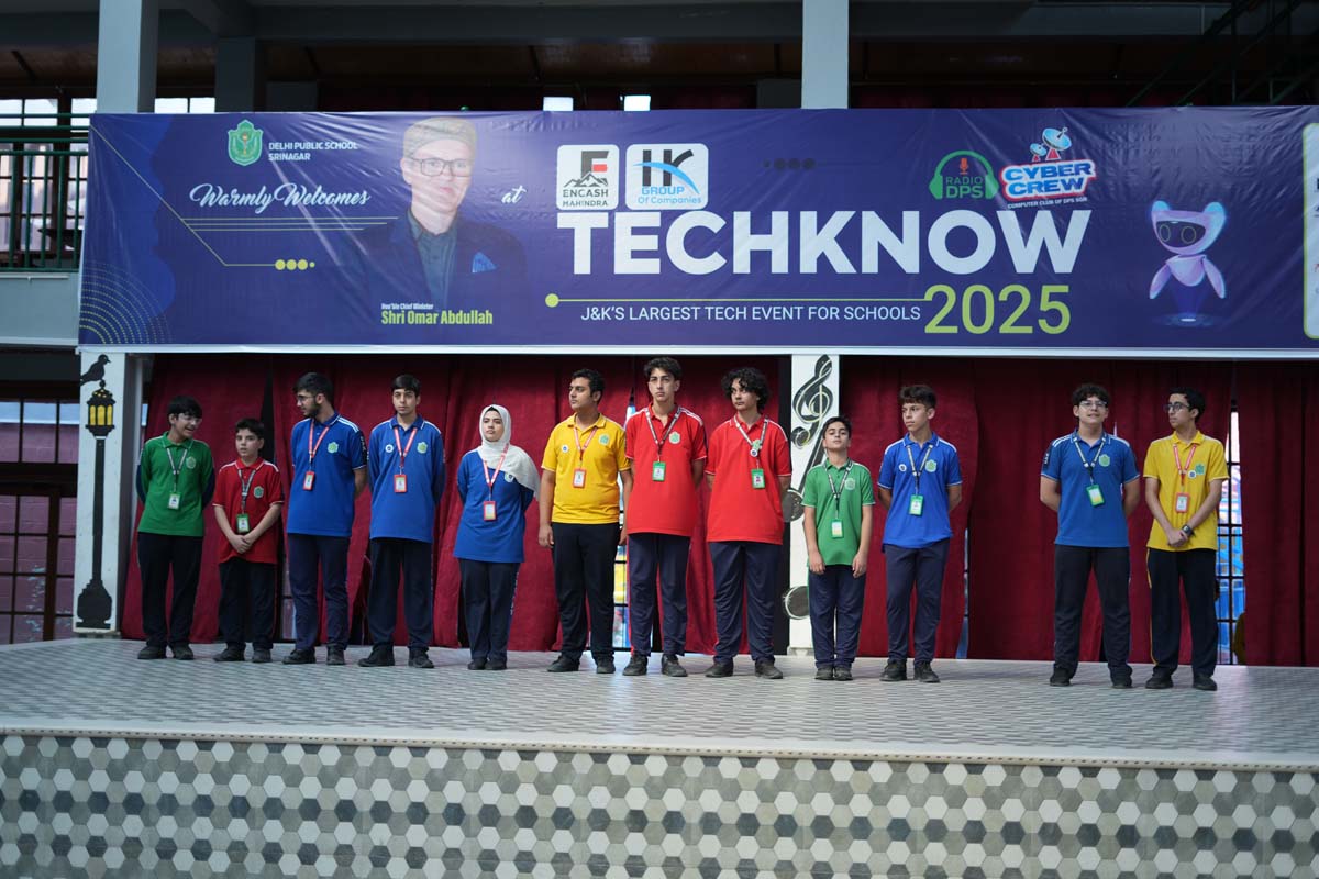 Annual Tech Event TechKnow 2025 Commences at DPS Srinagar