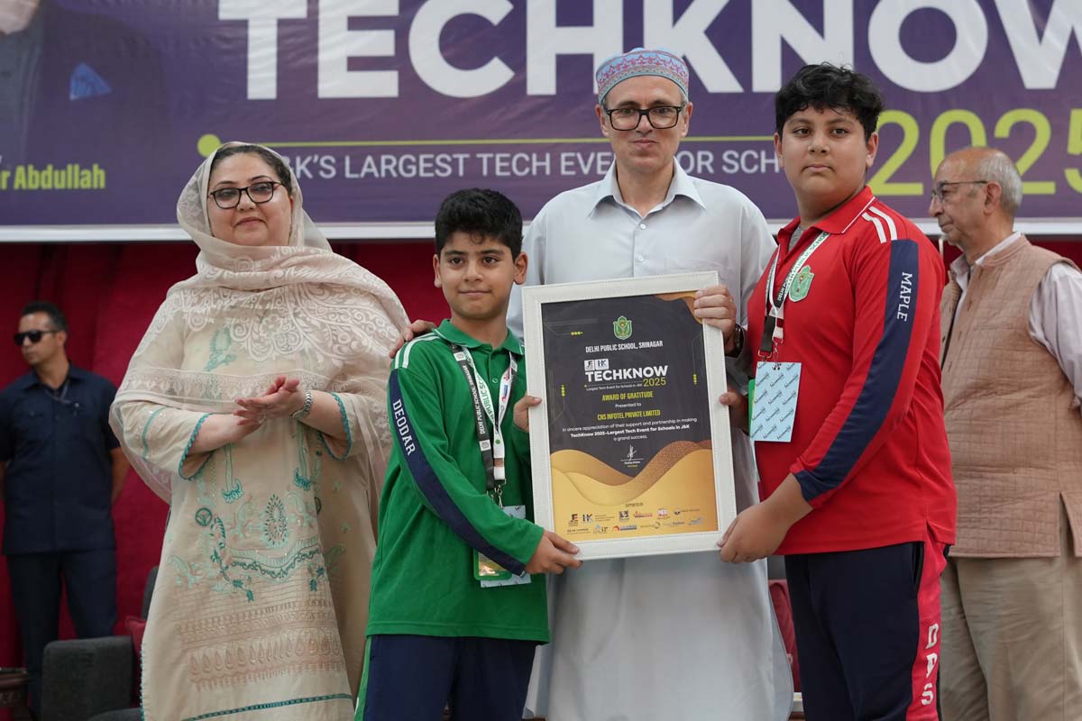 Annual Tech Event TechKnow 2025 Concludes at DPS Srinagar