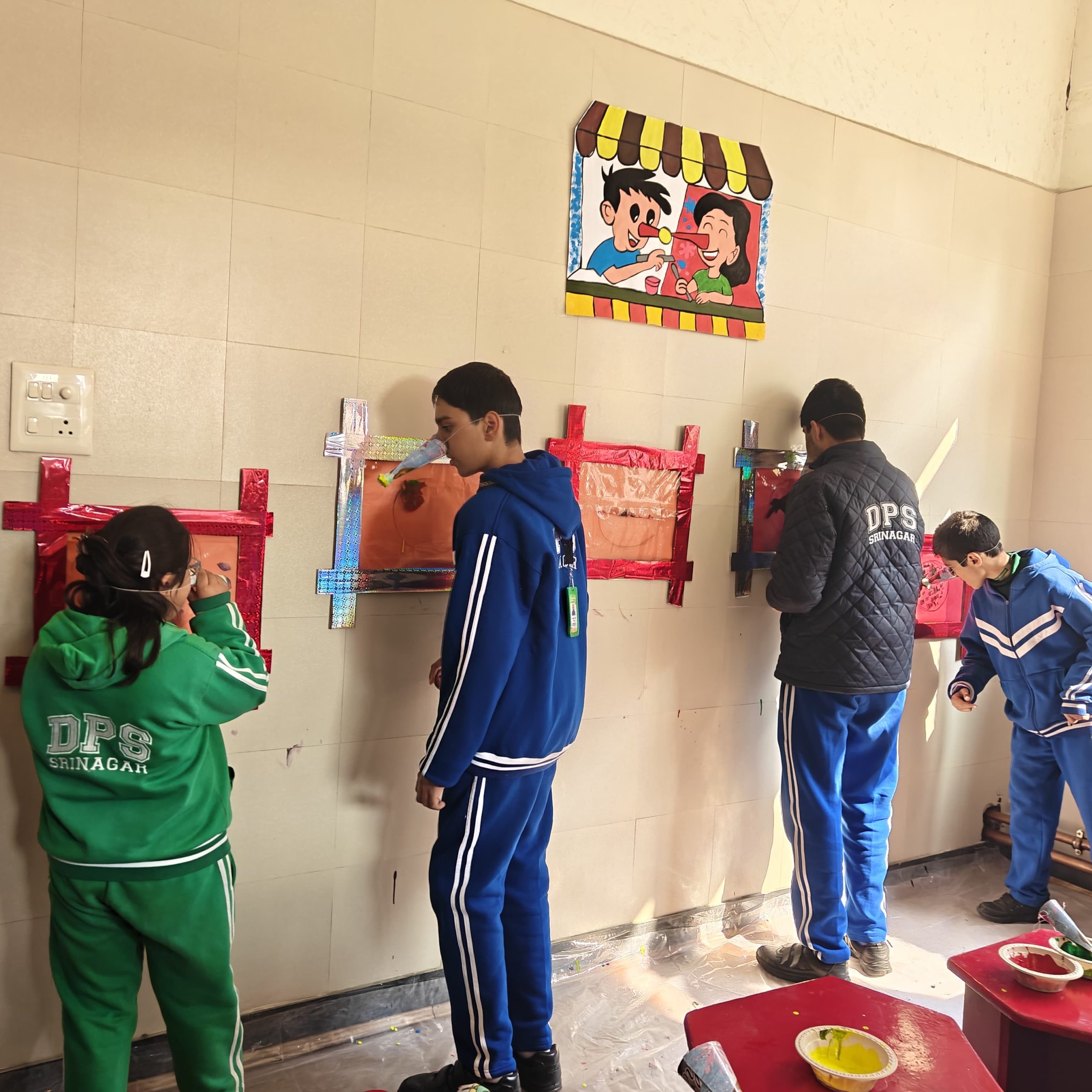 Winter Festival Organised by the LRC Department, Delhi Public School