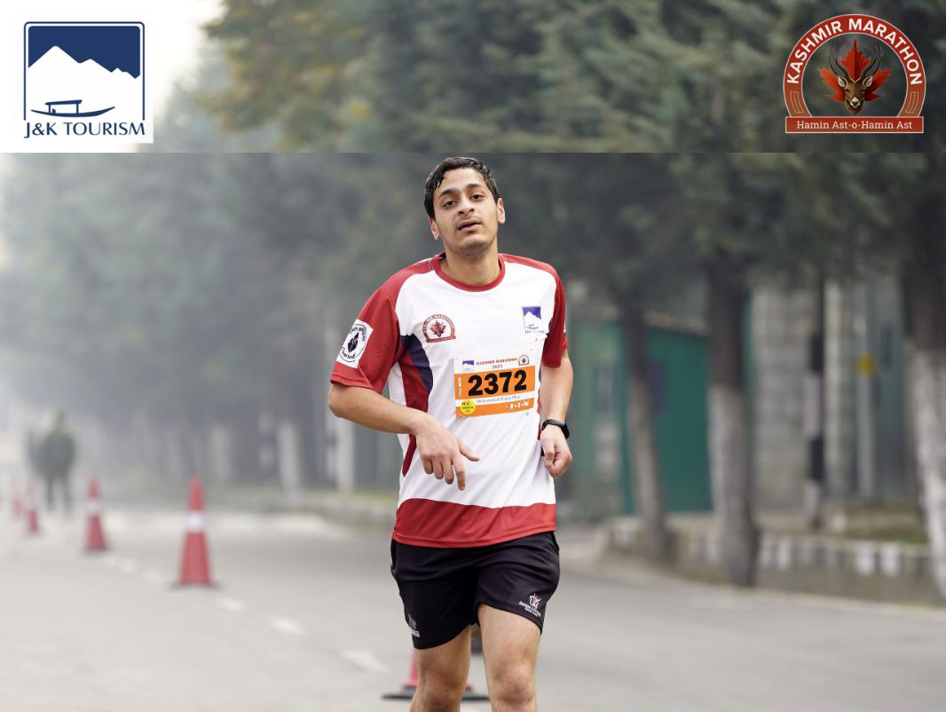 DPS Srinagar Students Excel in Half Kashmir Marathon 2025
