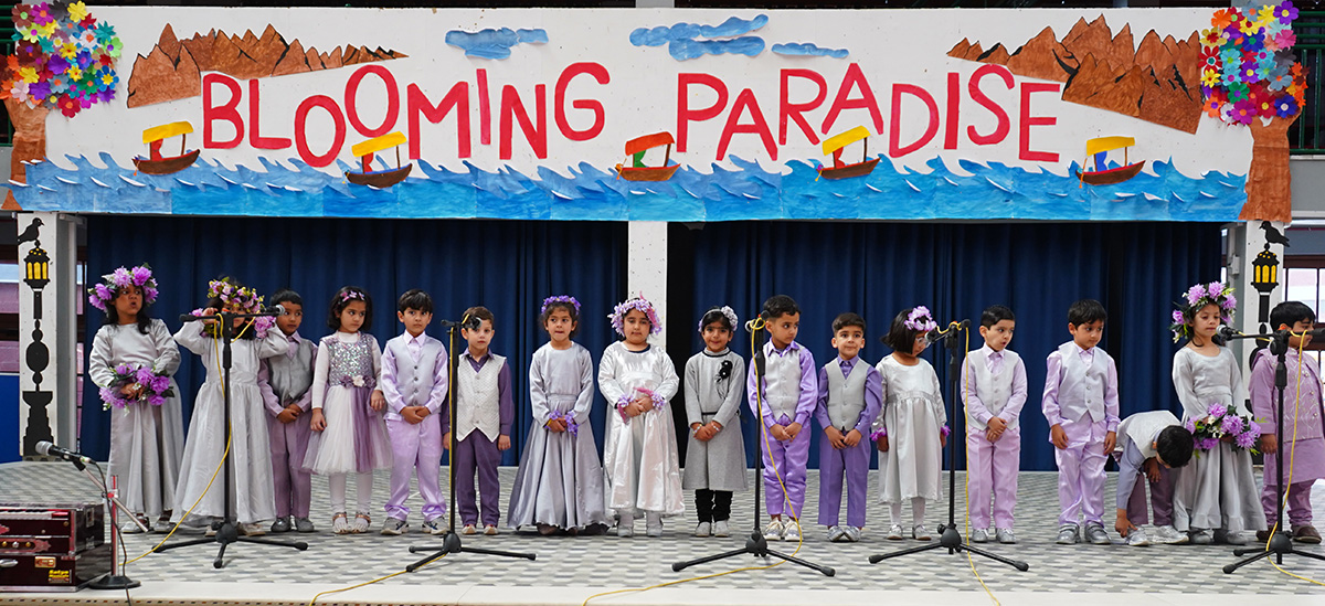 LKG Annual Day Blooms with the Theme “Gardens and Kashmir