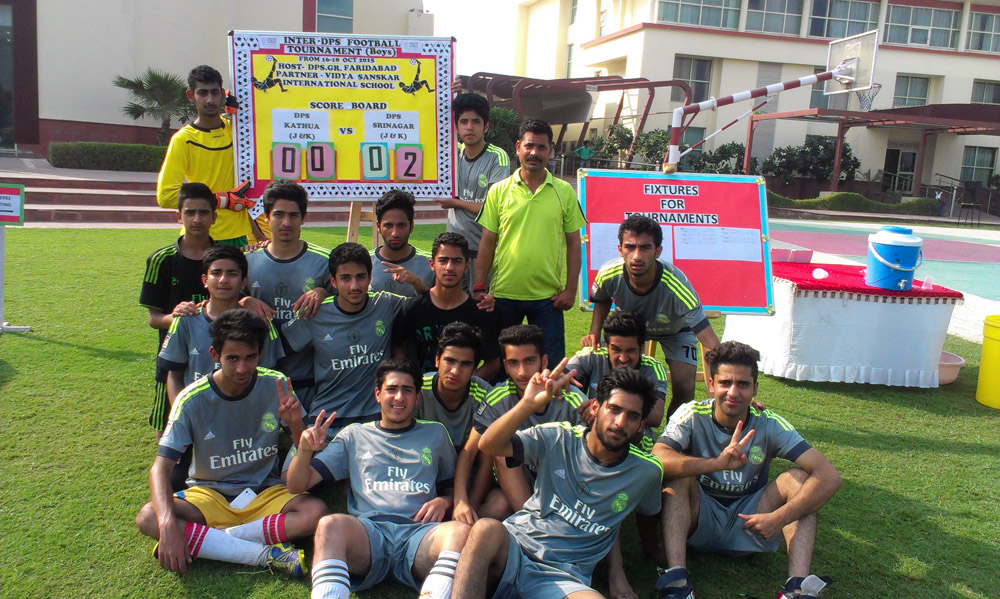 School Football team qualifies for National Inter-DPS Football Tournament